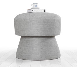 Atelier Del Sofa Endor 7454 Puf Gris Claro